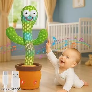 Dancing Cactus Talking Toy, Cactus Plush Rechargeable Toy